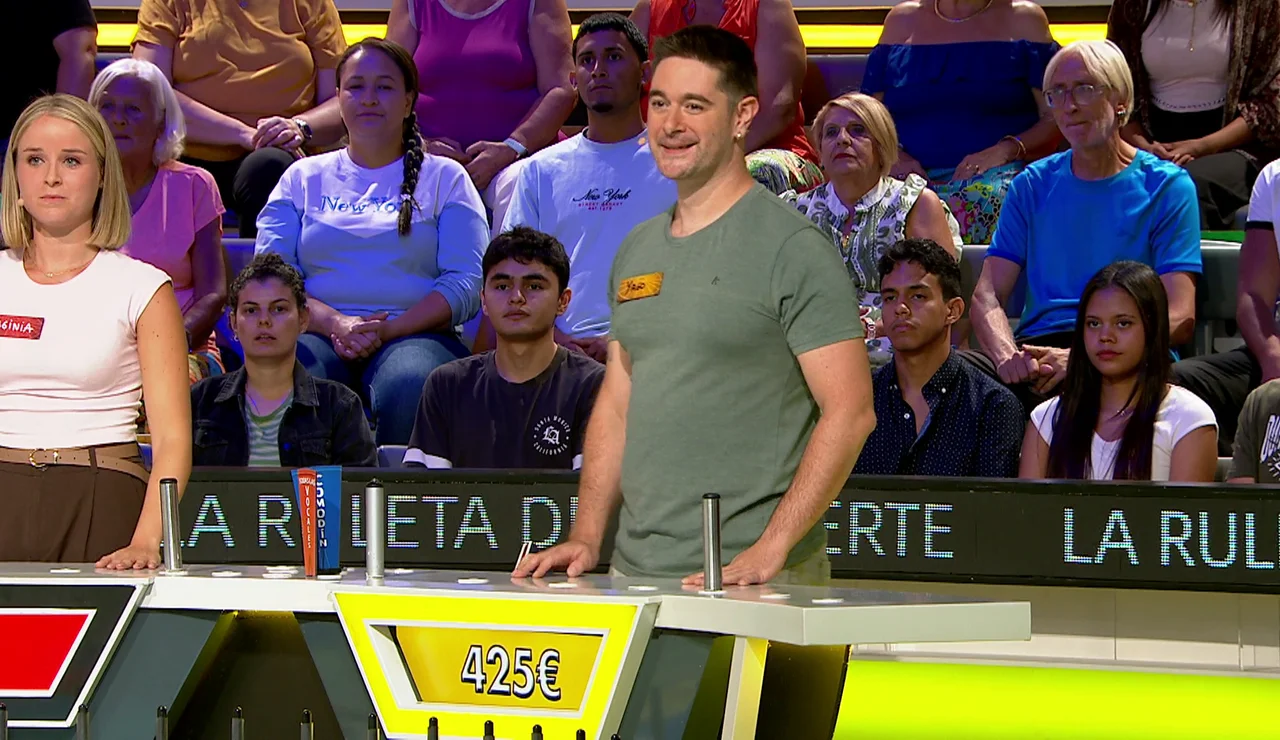 Yago en La ruleta de la suerte
