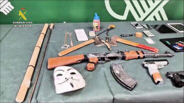 Detenidos cinco miembros del grupo violento juvenil '015' en Vitoria