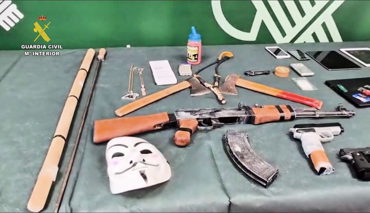 Detenidos cinco miembros del grupo violento juvenil '015' en Vitoria