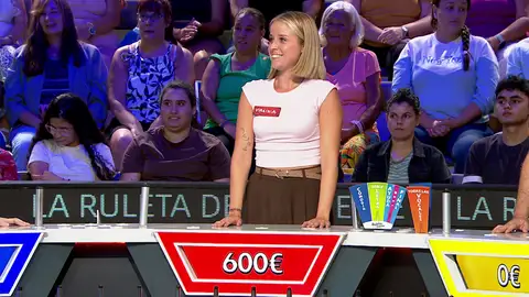 Virginia en La ruleta de la suerte Virginia en La ruleta de la suerte