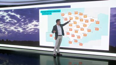 Calor propio de junio mientras un temporal se gesta en el Mediterráneo