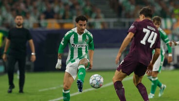 Antony dos Santos, en el partido ante el Oporto
