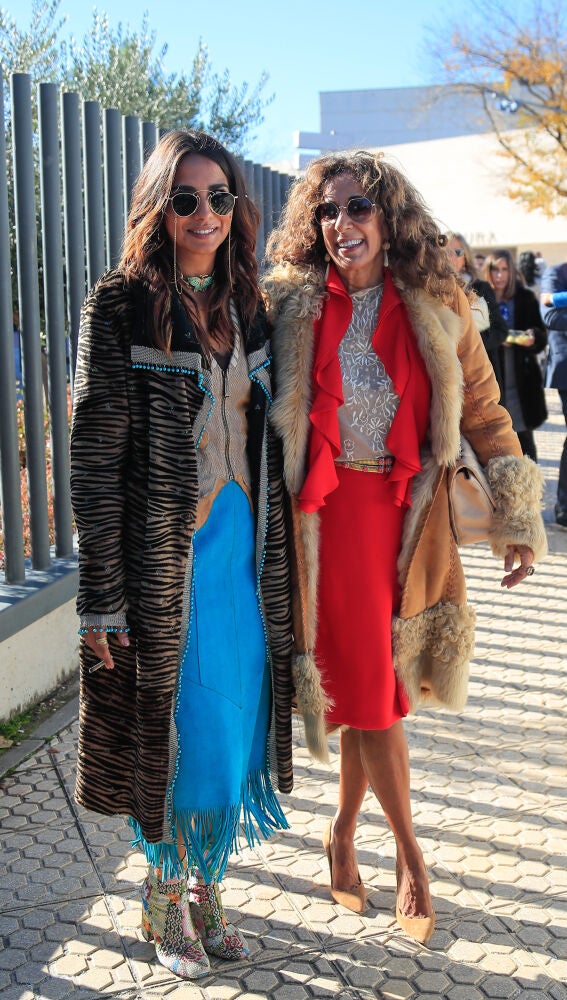 Rosario Flores junto a su hija, Lola Orellana