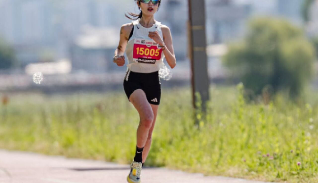 La atleta e influencer Yoo Ji-won
