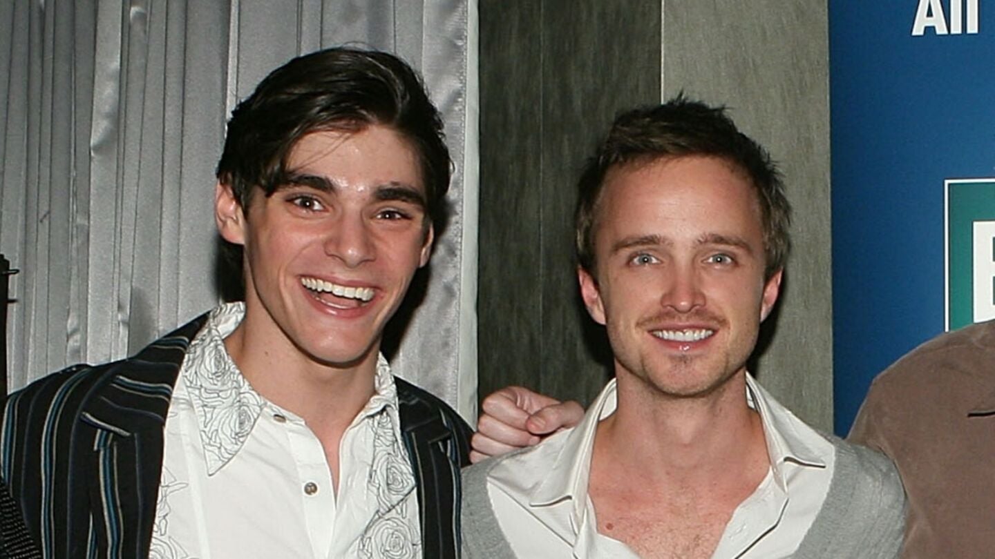 RJ Mitte y Aaron Paul