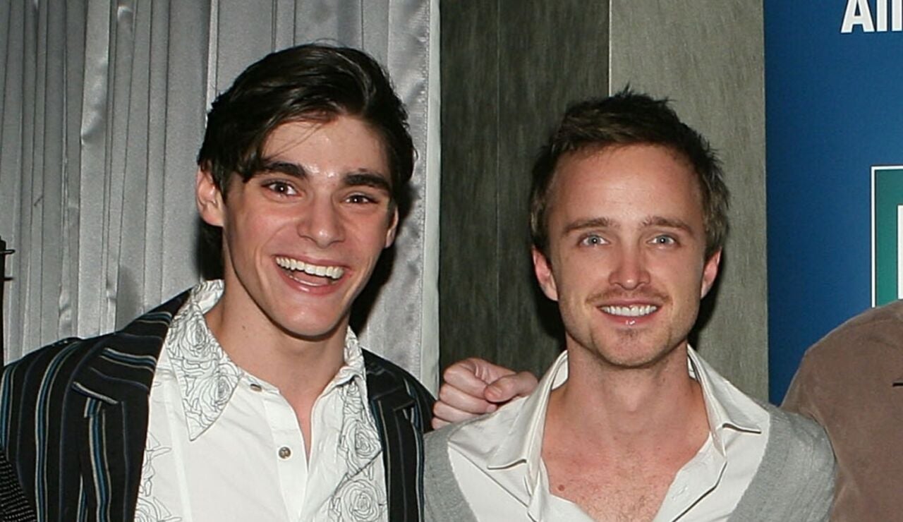 RJ Mitte y Aaron Paul