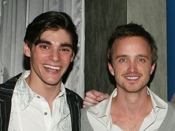 RJ Mitte y Aaron Paul