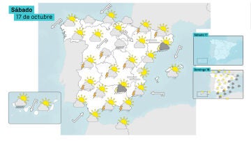 Mapa del sábado
