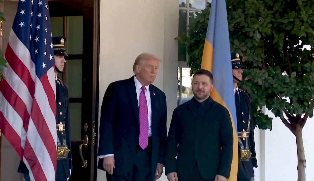 Trump y Zelensky