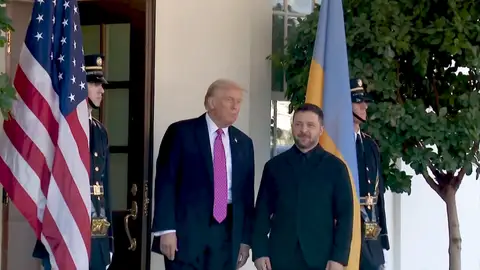 Trump y Zelensky Trump y Zelensky
