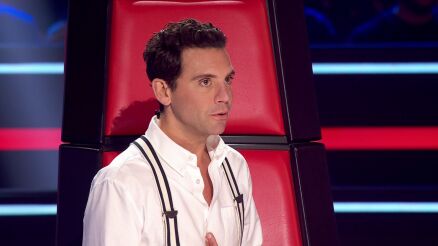 Mika se sincera con Pedro Yeste en La Voz: &ldquo;Est&aacute;s cantando como un viejo&rdquo;