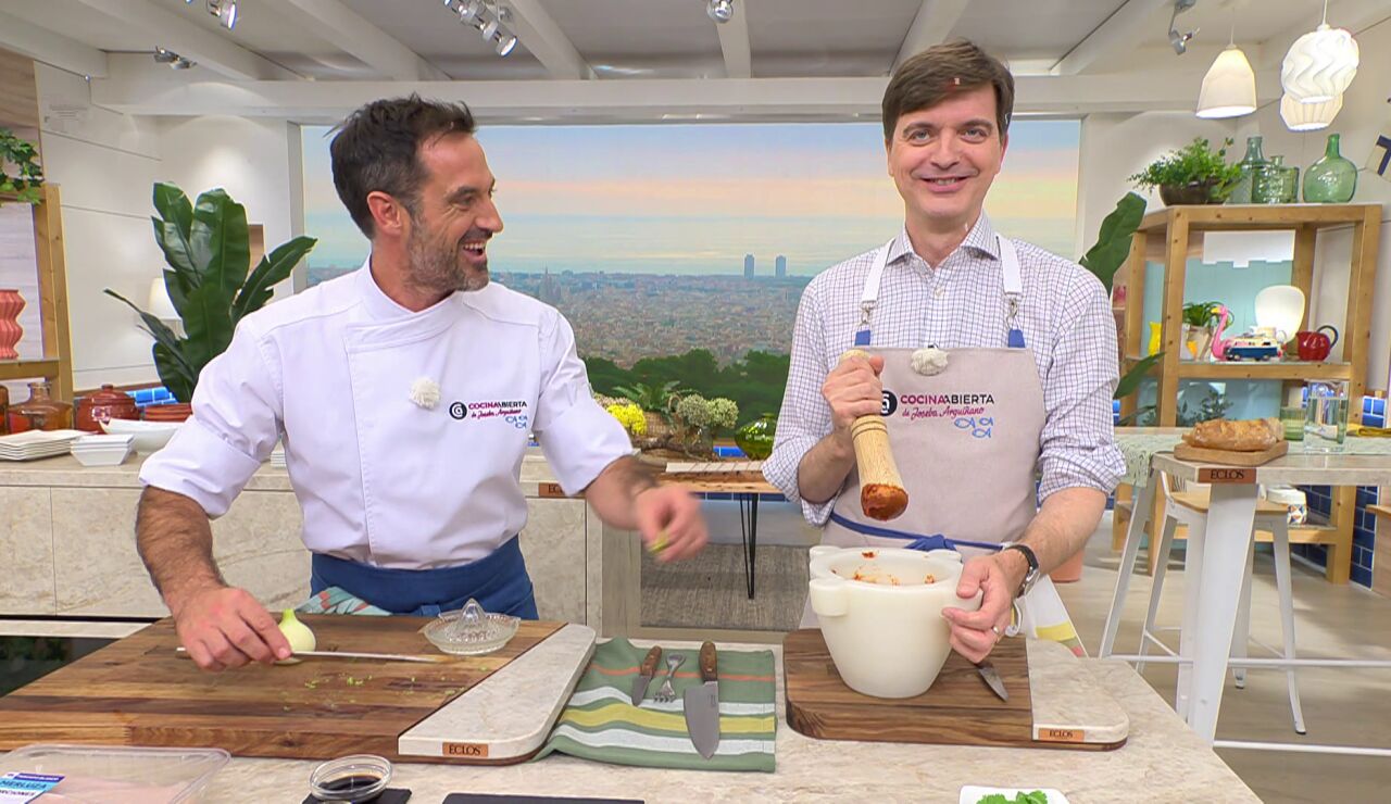 Marc Gir&oacute; en Cocina abierta de Joseba Argui&ntilde;ano
