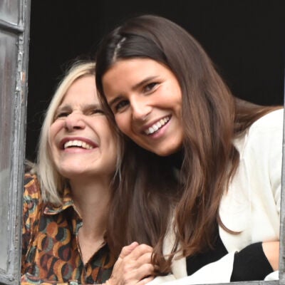 Eugenia Mart&iacute;nez de Irujo junto a su hija Tana Rivera