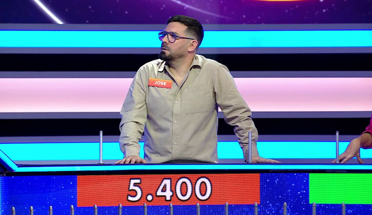 Jose en La ruleta de la suerte noche
