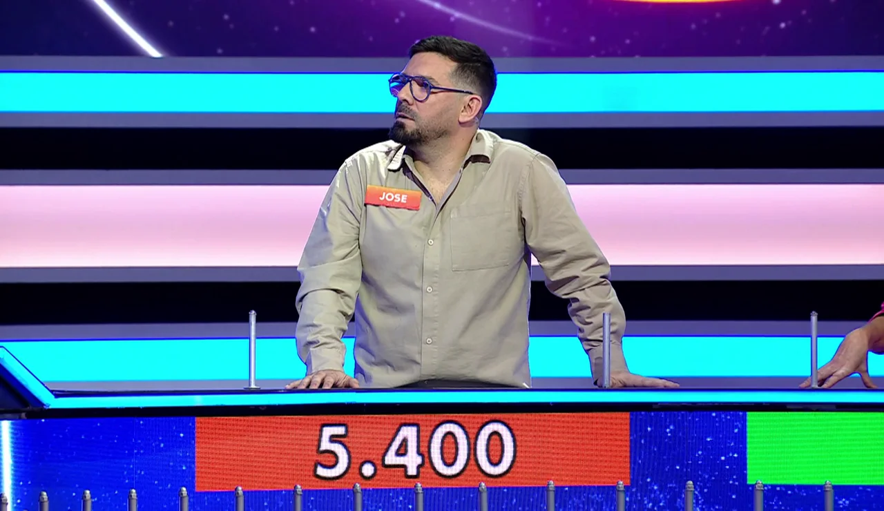 Jose en La ruleta de la suerte noche