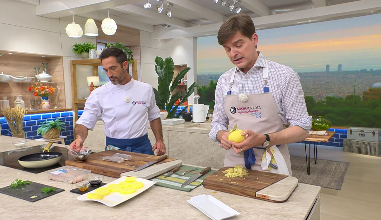 Marc Giró en Cocina abierta de Joseba Arguiñano