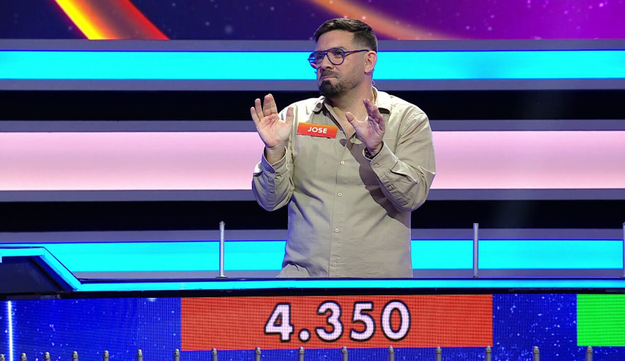 Jose en La ruleta de la suerte noche