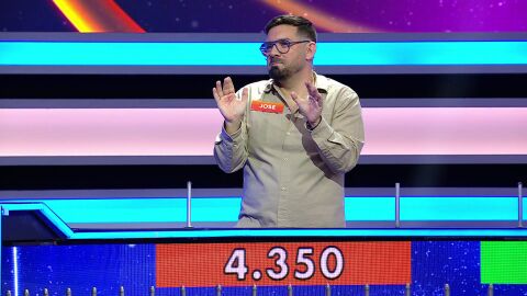 Jose en La ruleta de la suerte noche