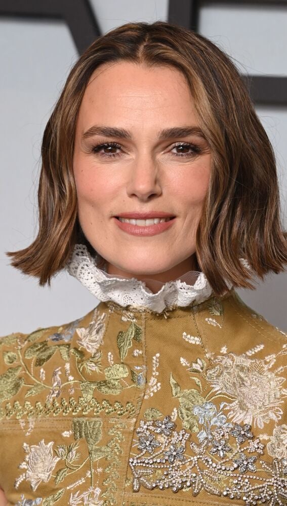 Keira Knightley con un corte flippy bob