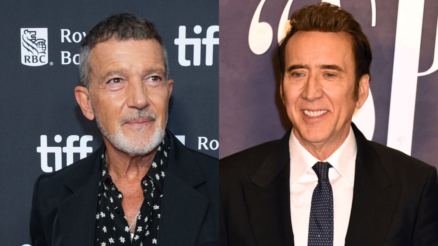 Antonio Banderas y Nicolas Cage