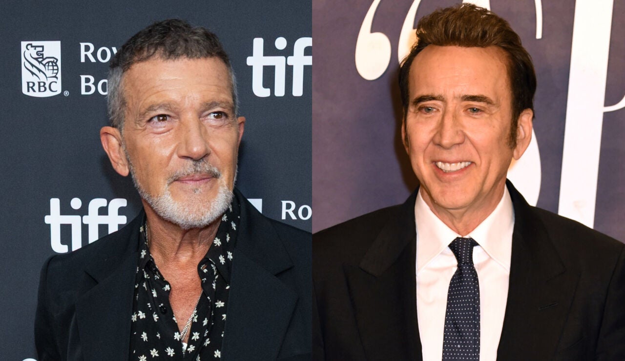 Antonio Banderas y Nicolas Cage