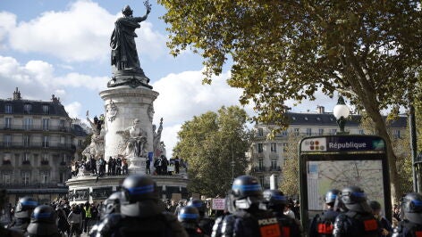 Imagen de la polic&iacute;a en Francia 
