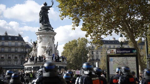 Imagen de la polic&iacute;a en Francia 