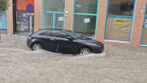 Las intensas lluvias en Almer&iacute;a provocan graves inundaciones en El Ejido y Hu&eacute;rcal de Almer&iacute;a