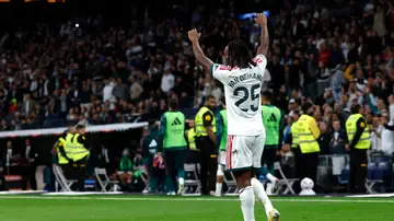 Yan Diomandé celebra su gol ante el Sevilla Yan Diomandé celebra su gol ante el Sevilla
