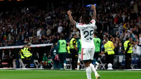 Yan Diomandé celebra su gol ante el Sevilla Yan Diomandé celebra su gol ante el Sevilla