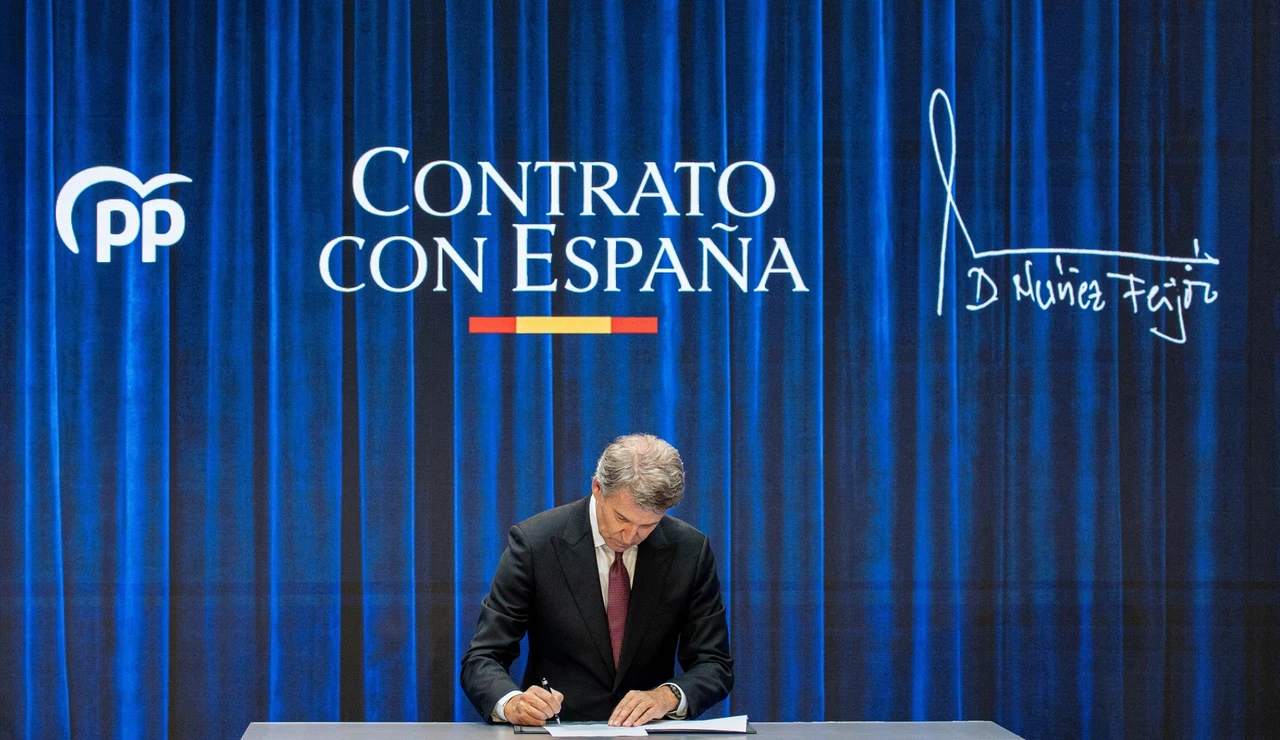 Feijóo presenta 'Contrato con España'