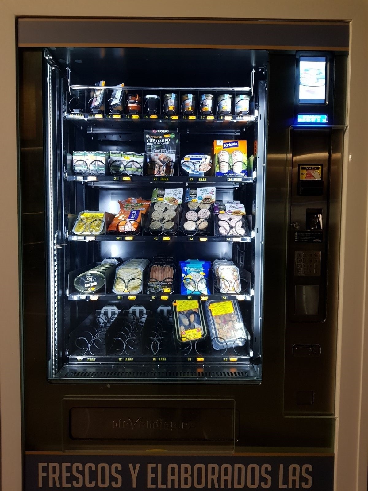 Vendling Las máquinas de vending se reinventan: langostinos a las puertas del ...