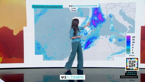 La previsi&oacute;n del tiempo de Mercedes Mart&iacute;n