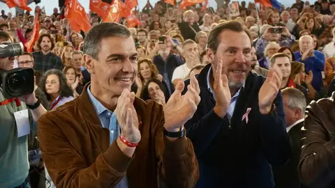 Pedro Sánchez en Valladolid durante la campaña electoral Pedro Sánchez en Valladolid durante la campaña electoral