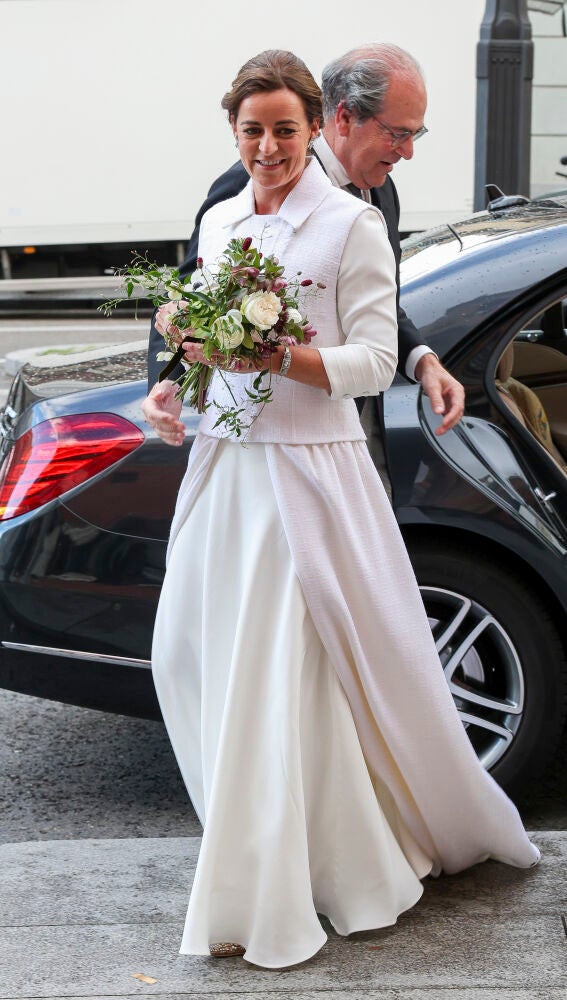 Ina Morenés en su boda