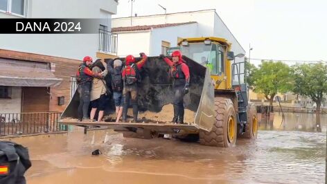 Rescates en la DANA en Valencia en 2024