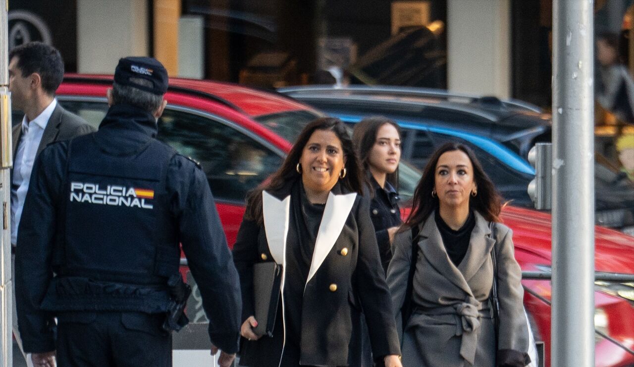 La jueza Biedma declarando en Madrid