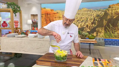 Elabora el pesto Elabora el pesto