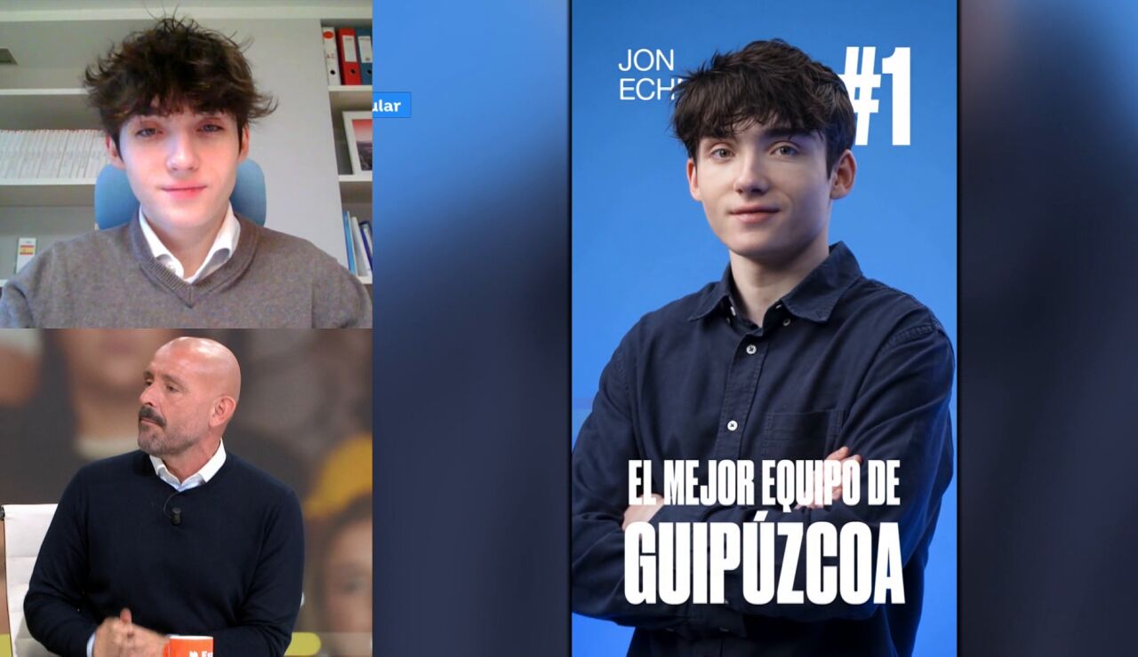Jon Echeverr&iacute;a, n&uacute;mero 1 de Guip&uacute;zcoa
