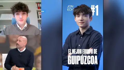 Jon Echeverría, número 1 de Guipúzcoa Jon Echeverría, número 1 de Guipúzcoa