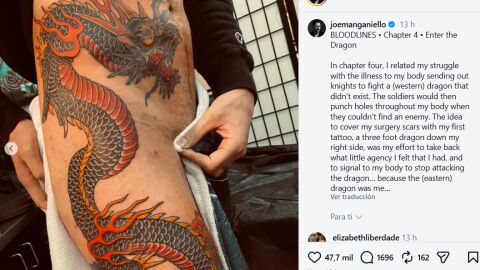 El nuevo tatuaje de Joe Manganiello