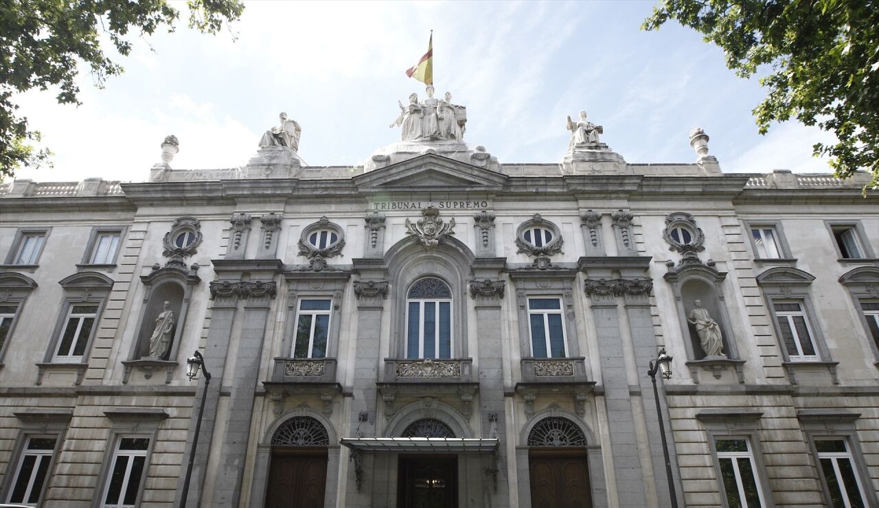Fachada del Tribunal Supremo