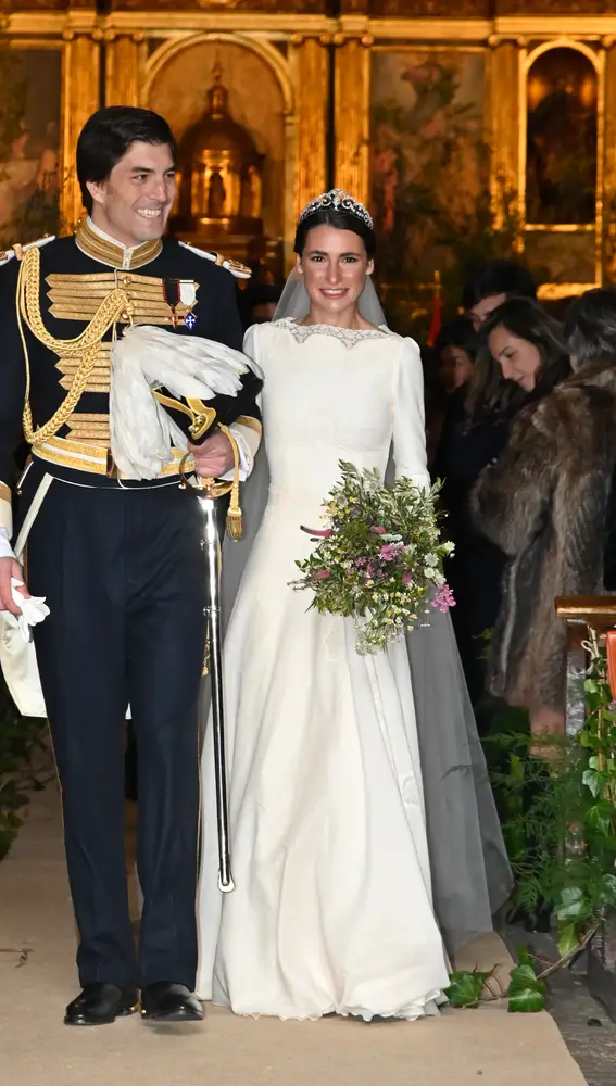 Ana Sainz en su boda Ana Sainz en su boda