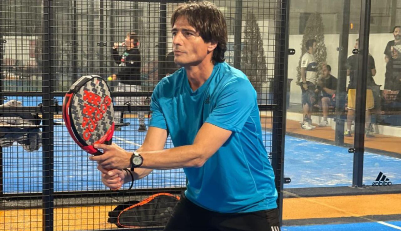 El jugador y entrenador de p&aacute;del Gustavo Oliva