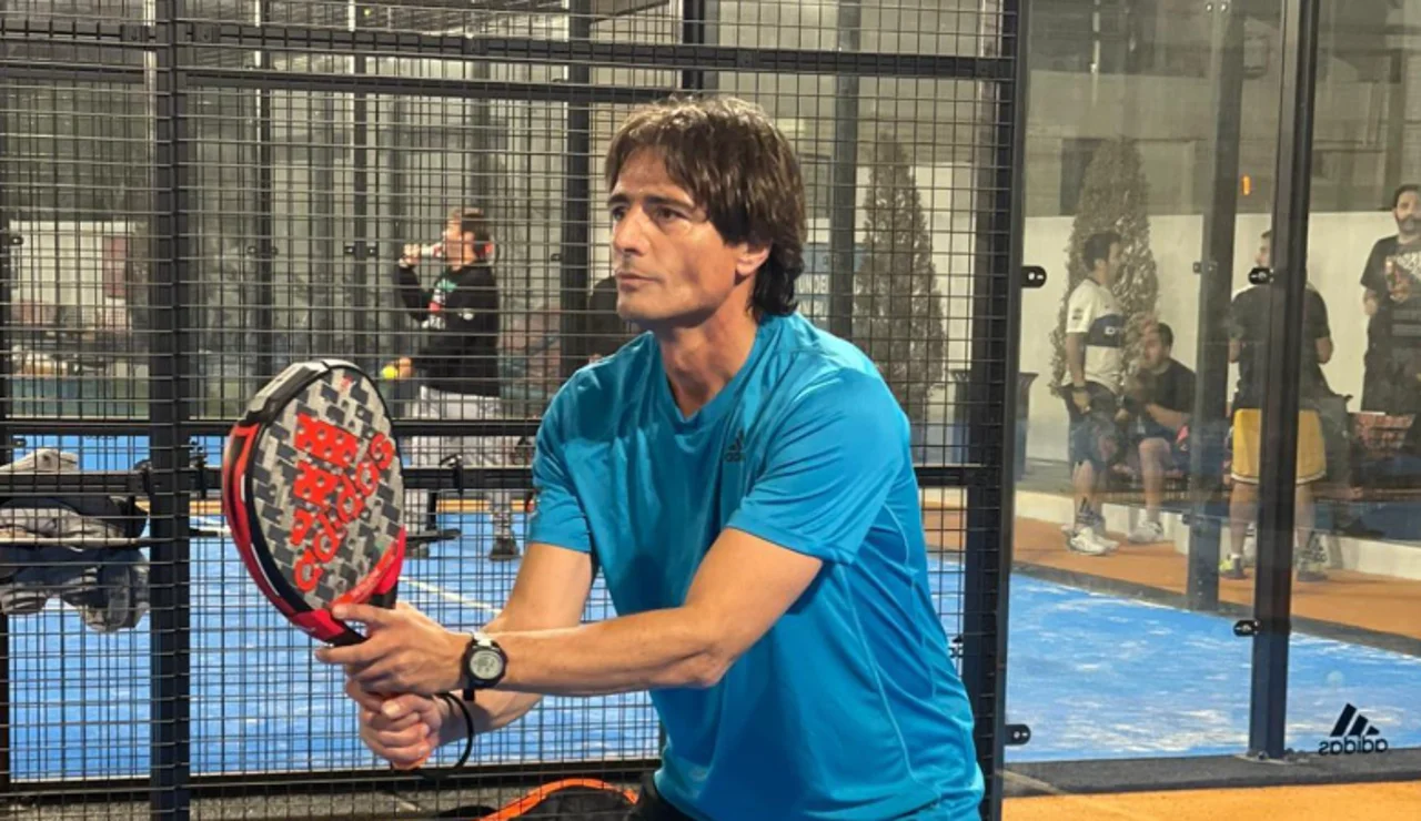 El jugador y entrenador de pádel Gustavo Oliva