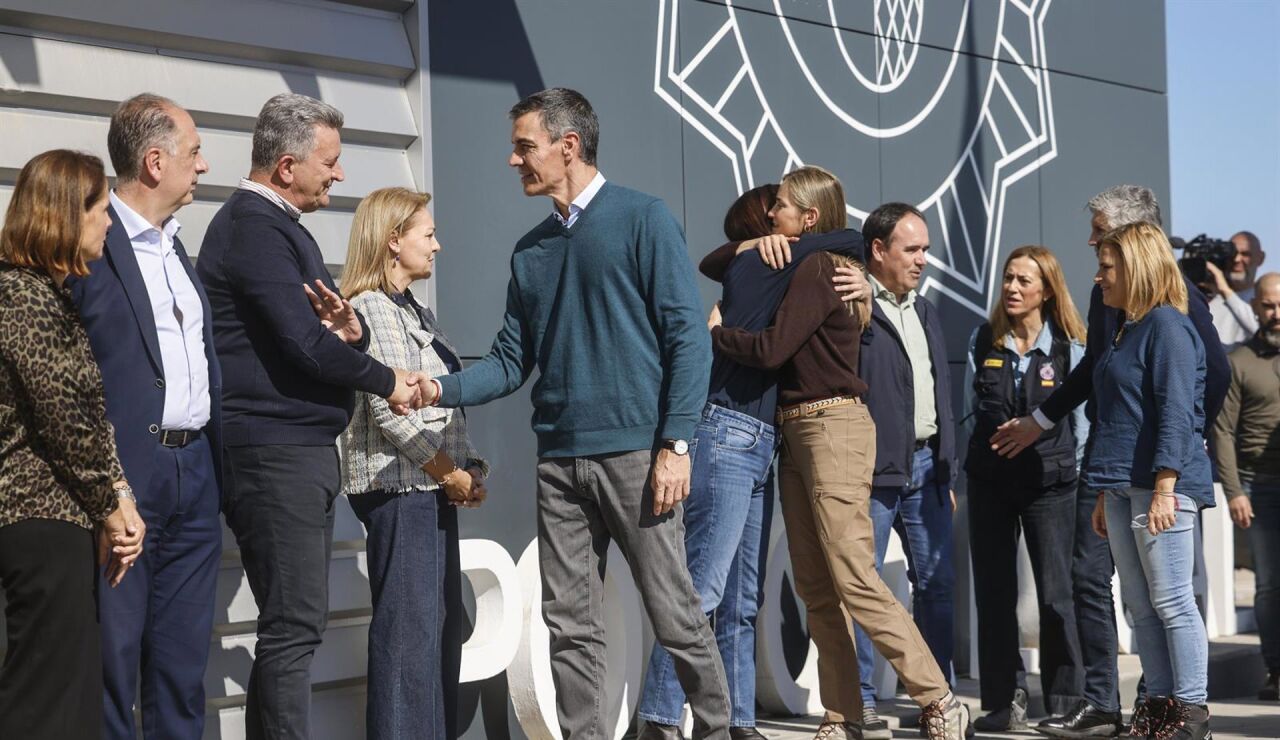 Pedro S&aacute;nchez visita Oliva
