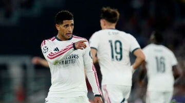 Jude Bellingham celebra un gol con el Real Madrid