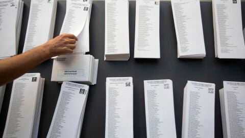 Papeletas electorales