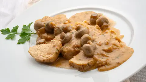 Pechugas de pollo al cava Pechugas de pollo al cava