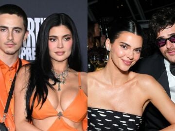 Timoth&eacute;e Chalamet, Kylie Jenner, Kendall Jenner y Jacob Elordi